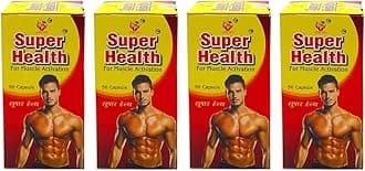 AYURVEDIC SUPER HEALTH 50 CAPSULE FOR WEIGHT GAIN (pack of 4)
