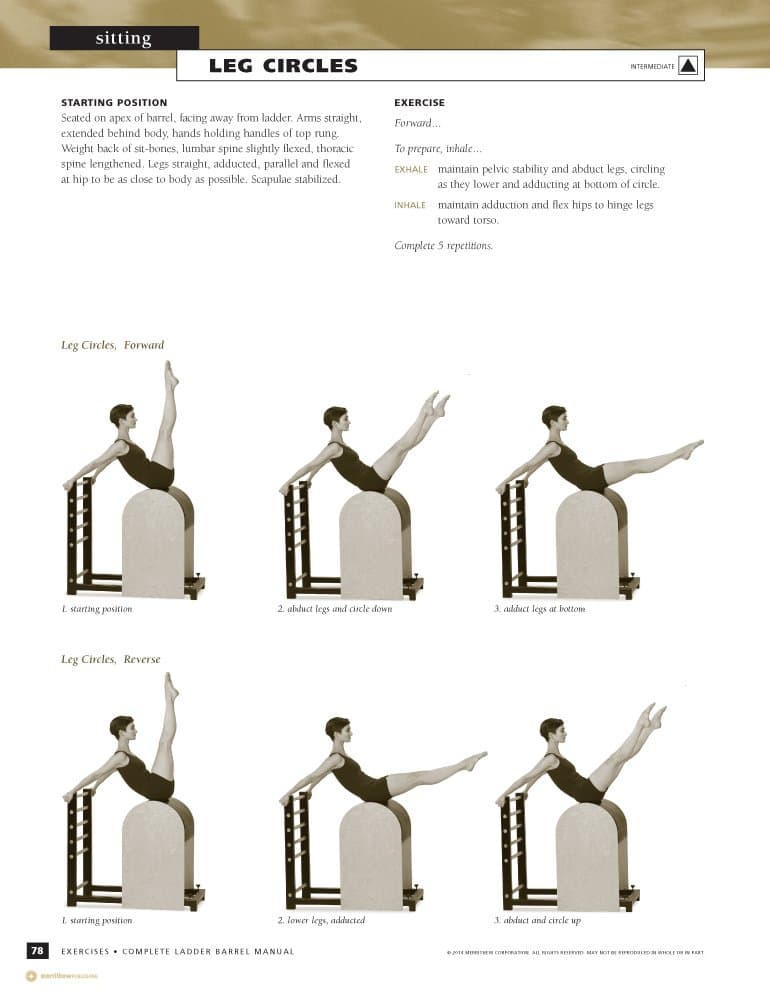 STOTT PILATES Complete Ladder Barrel Manual - 2016 Edition