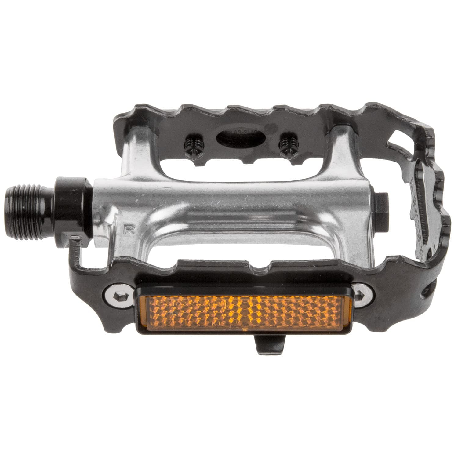 MKS VP Comp P Components MTB Pedal with Black Cage- Silver