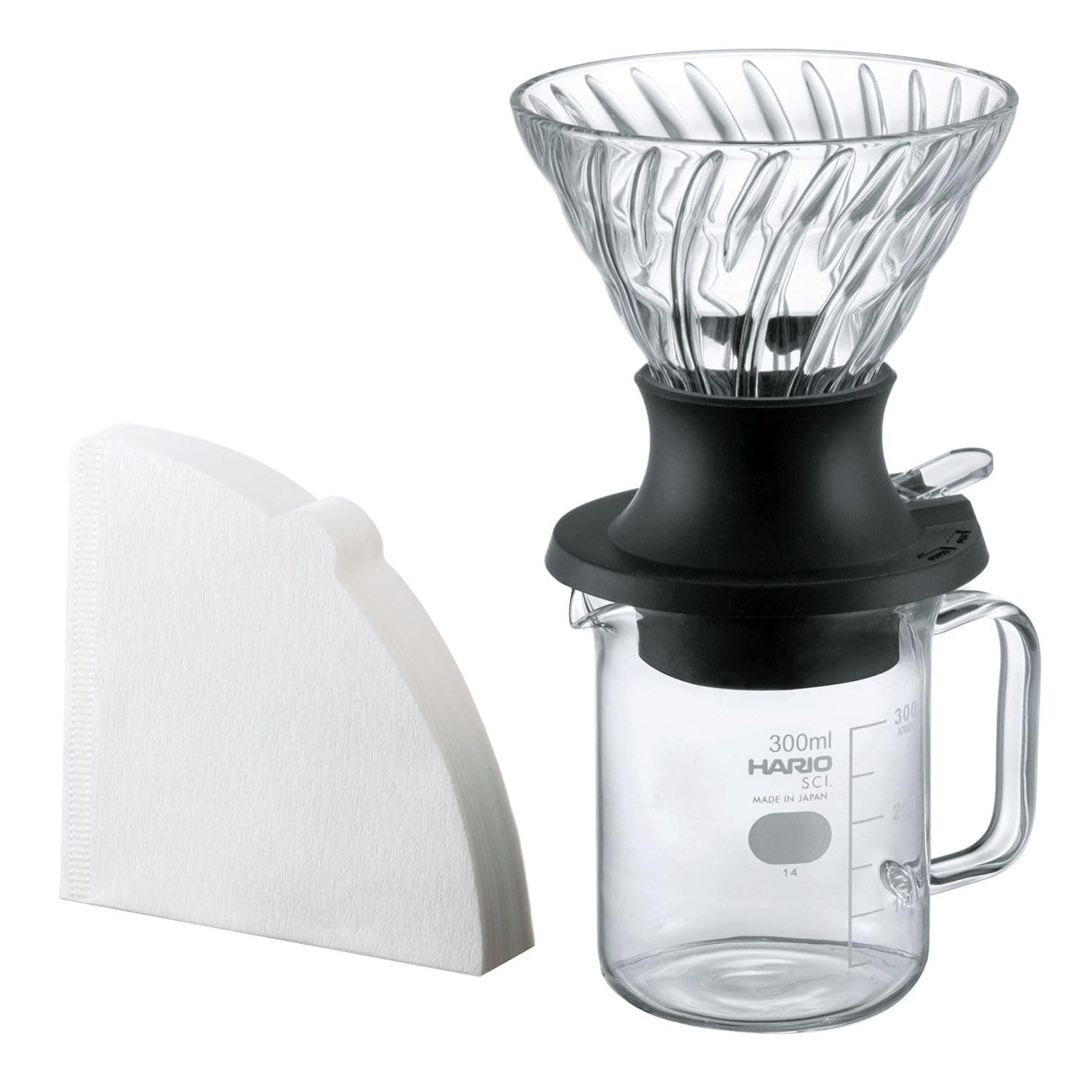 Start-Stop Dripper Set 200 ml Hand Filter Coffee Maker SSD-5012-B