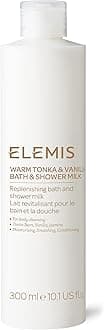 ELEMIS Bath & Shower Milk 300ml – Nourishing Body Wash with Moisturizing Oils, Gentle Foaming Cream for Dry & Sensitive Skin