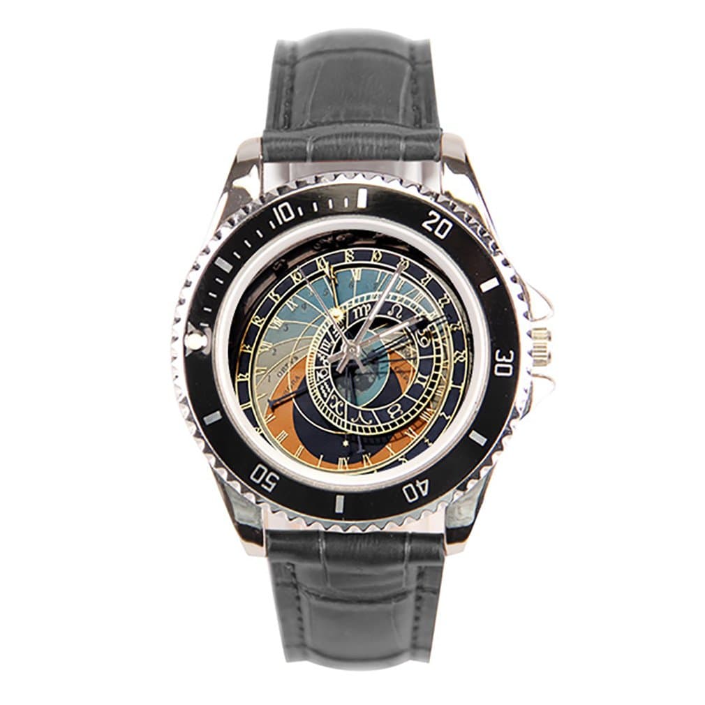 Astronomical Clock In Praque Wrist Watches