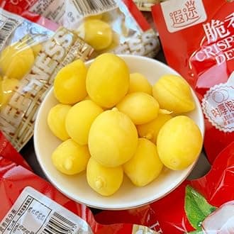 Sour and Sweet Crispy Peach,Fruit Snacks,Small Peaches,Honey Peach,Pickled Fruits,Dried Fruit, Preserved Fruit,Sweets, Candy Snacks, Desserts,Vegan, Healthy Snacks Food,Casual Snacks gift pack (40bag)