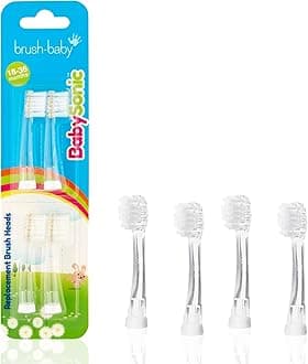 brush-babyBabySonic Replacement Heads (18-36 Month (Pack of 4))