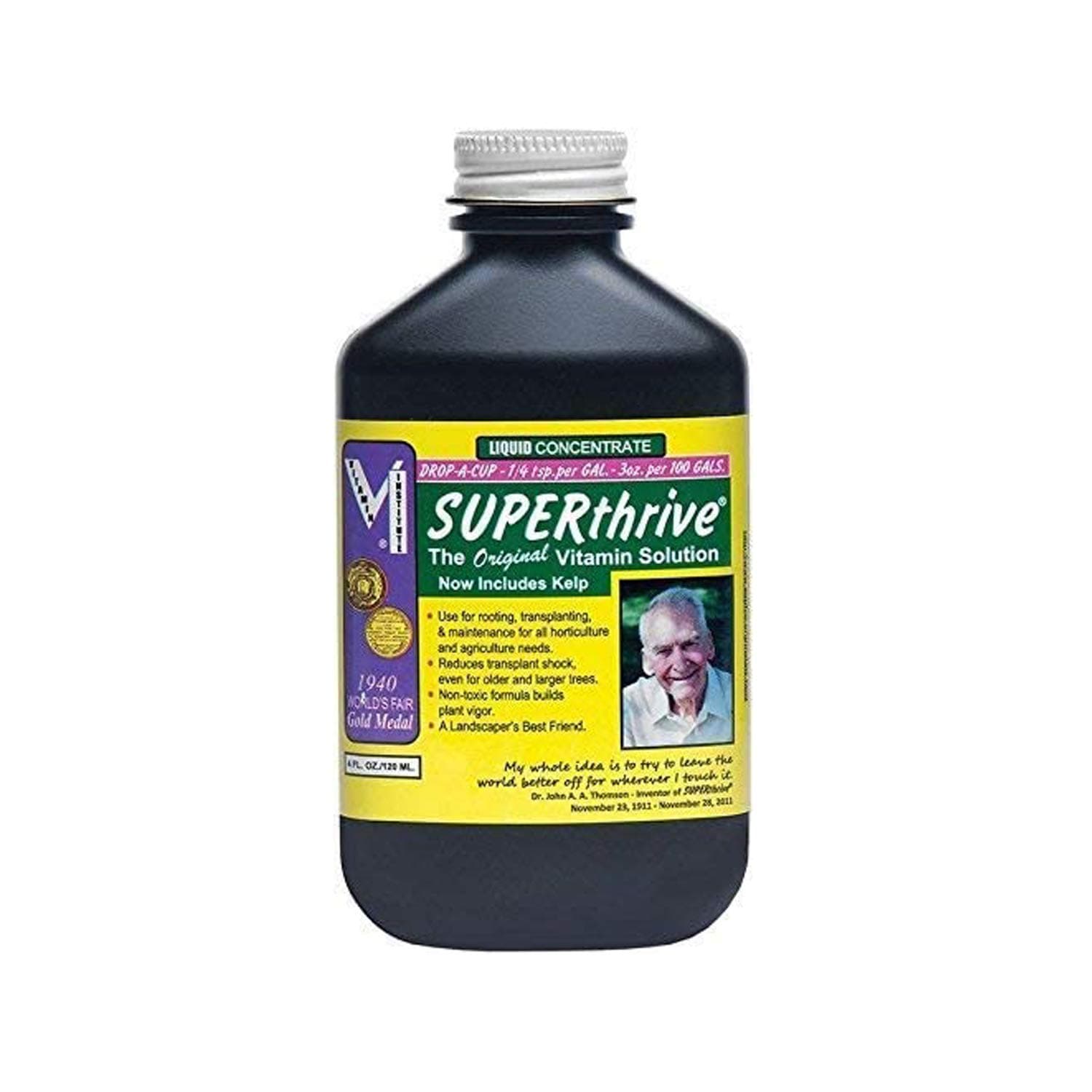 The Original Vitamin Solution - Liquid Concentrate, May Add to Any Fertilizing Program, 4 fl. oz.
