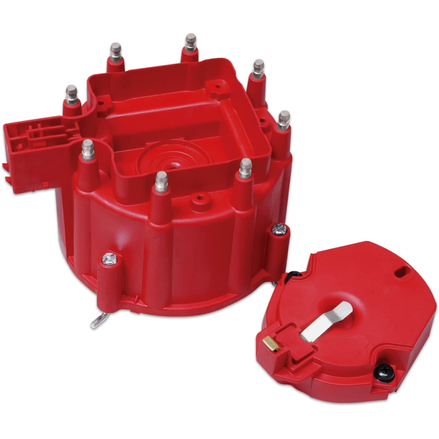 MSD 8416 Distributor Cap and Rotor HEI, Red