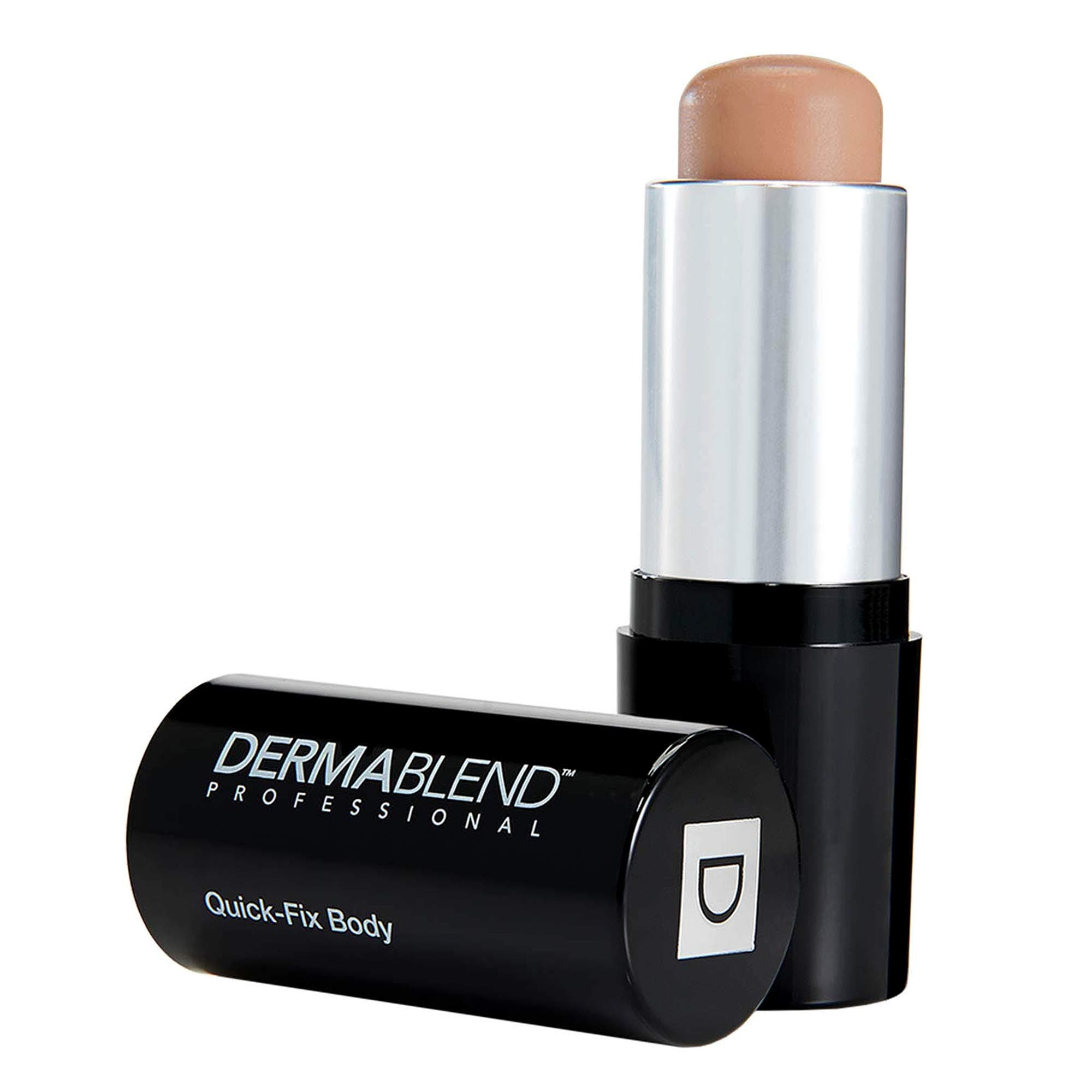 Dermablend Quick-Fix Body Makeup Full Coverage Foundation Stick, Water-Resistant Body Concealer for Imperfections & Tattoos, 0.42 Oz
