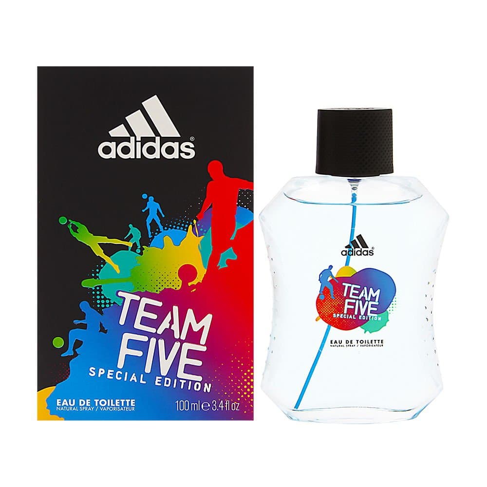Team Five Special Edition By Adidas For Men - Eau De Toilette, 100 Ml
