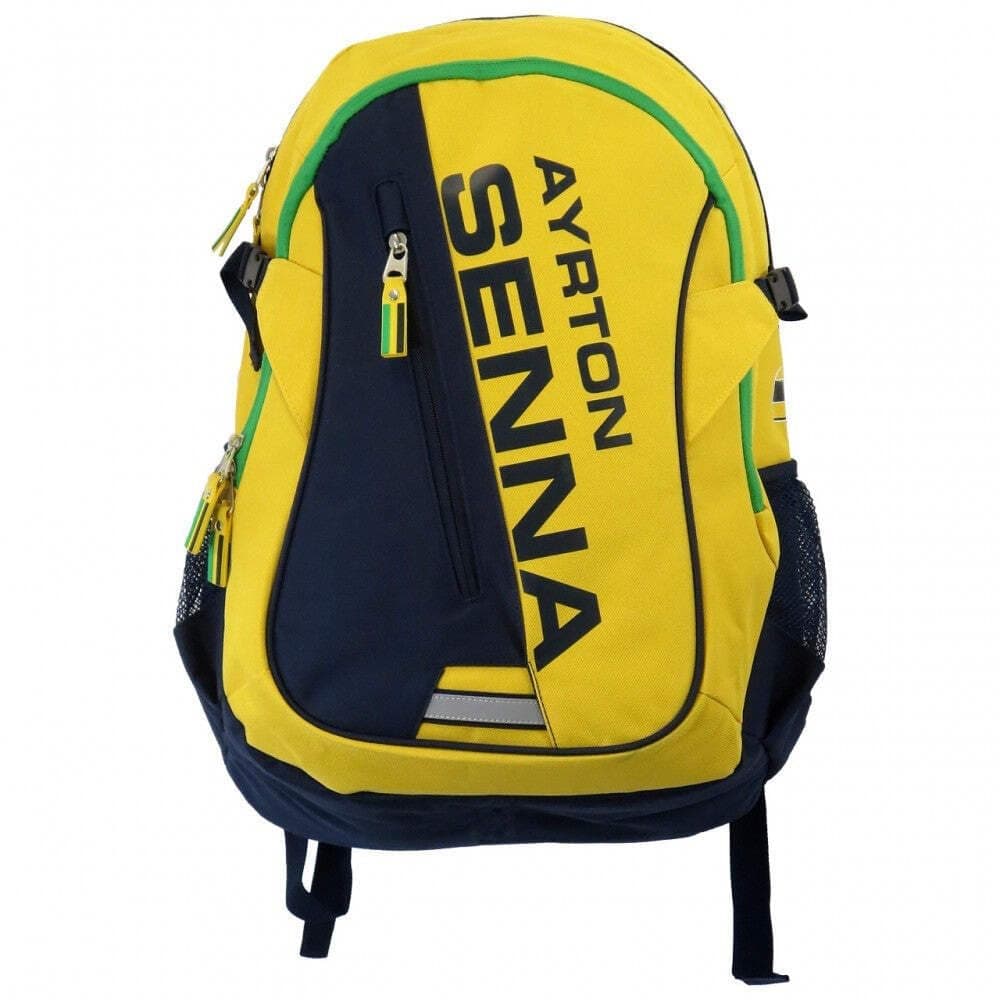 Ayrton Senna Collection F1 Backpack Yellow