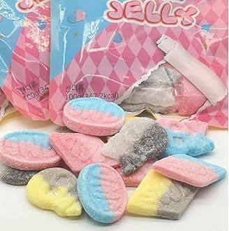 SWEDI STYLE JELLY ASMR Korean ASMR Swedish Style Gummy 1 Bag 3.5 oz (100 g) (Popular on SNS)