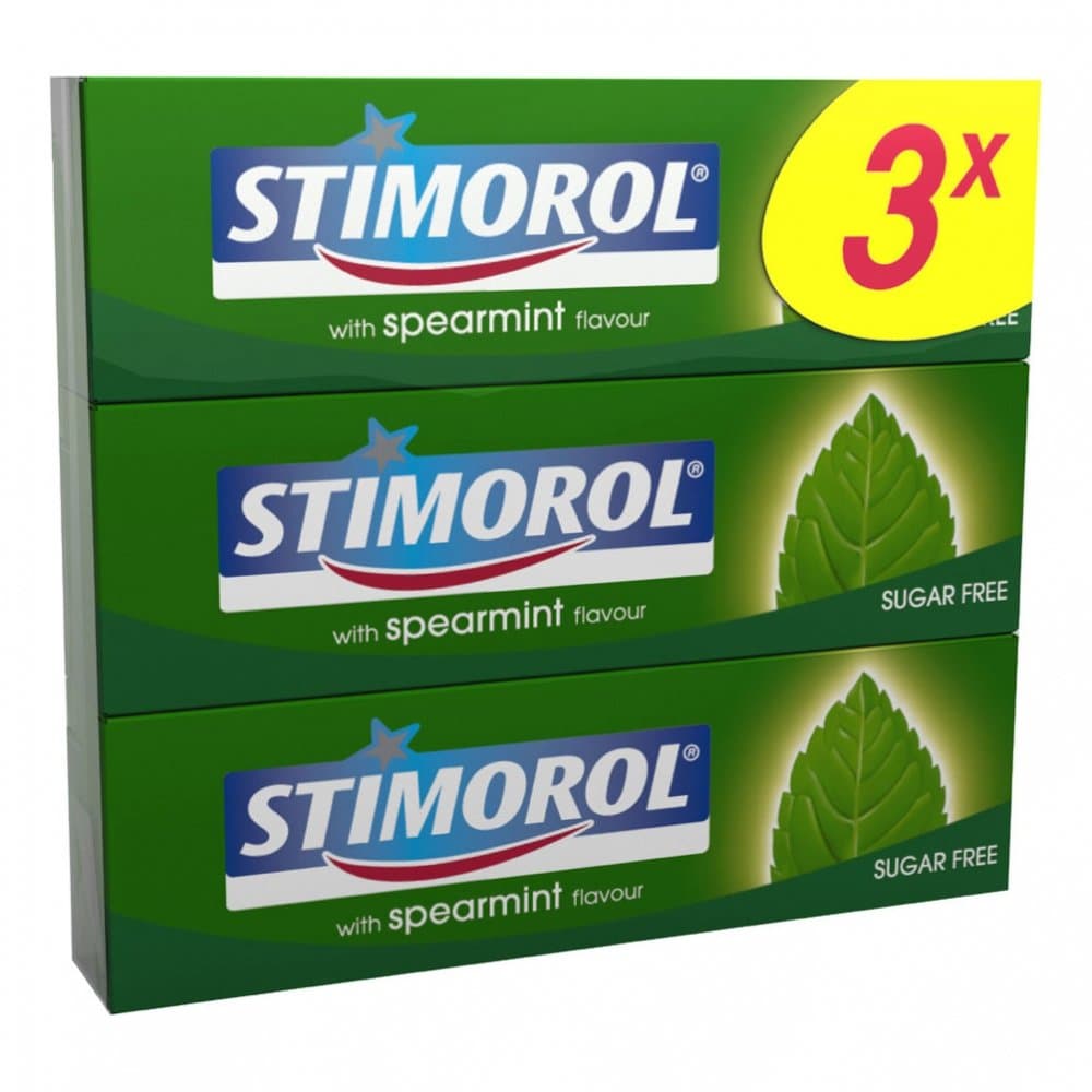 Chewing Gum: Spearmint ( Pack of 3 )