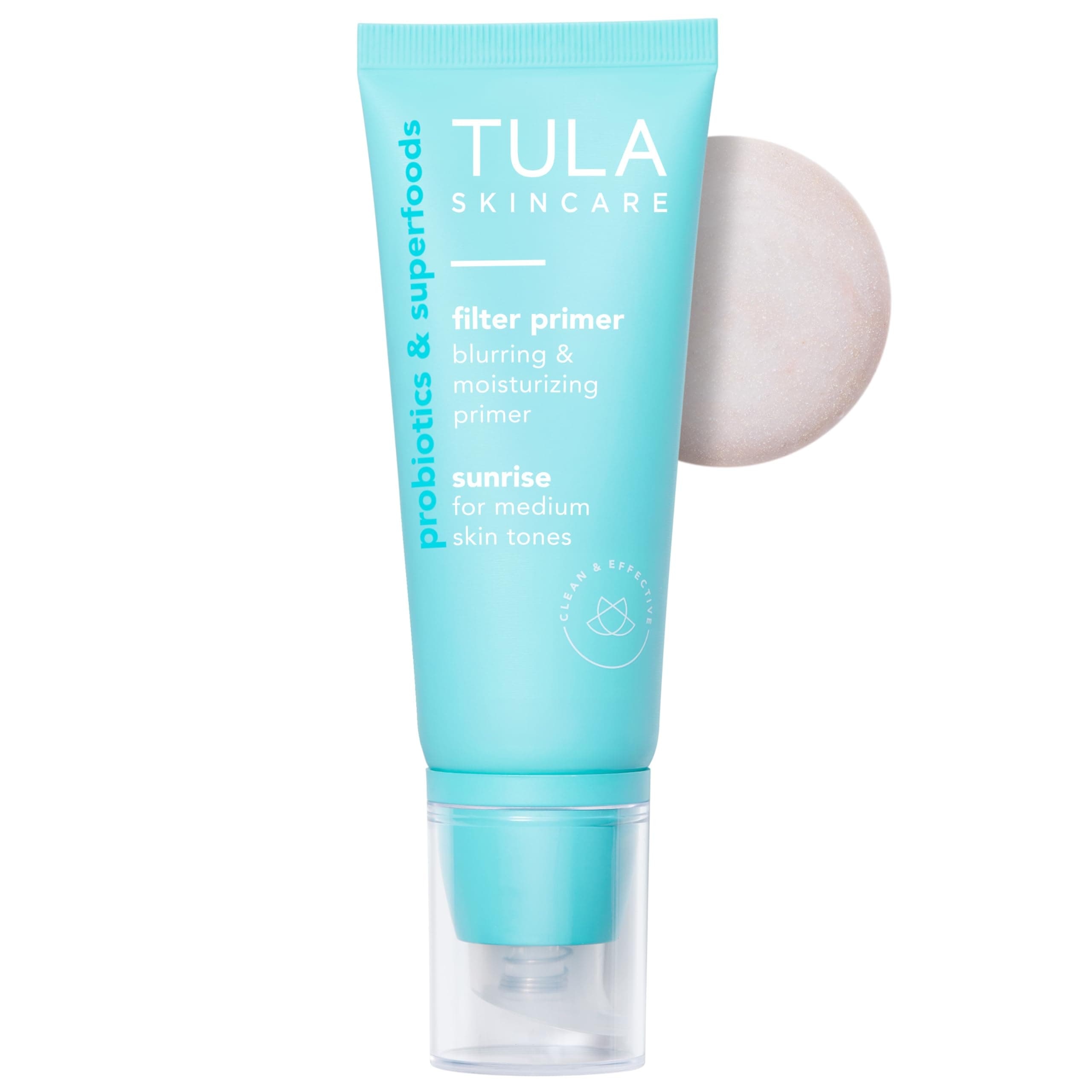- TULA Skin Care Face Filter Blurring and Moisturizing Primer - Evens the Appearance of Skin Tone & Redness, Hydrates & Improves Makeup Wear