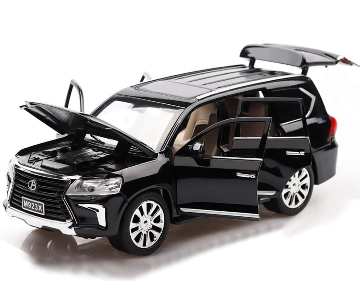 Harvi's 1:36 Scale Die-Cast Toyota Lexus with Pull Back, Blinking Lights and Front Openable Doors
