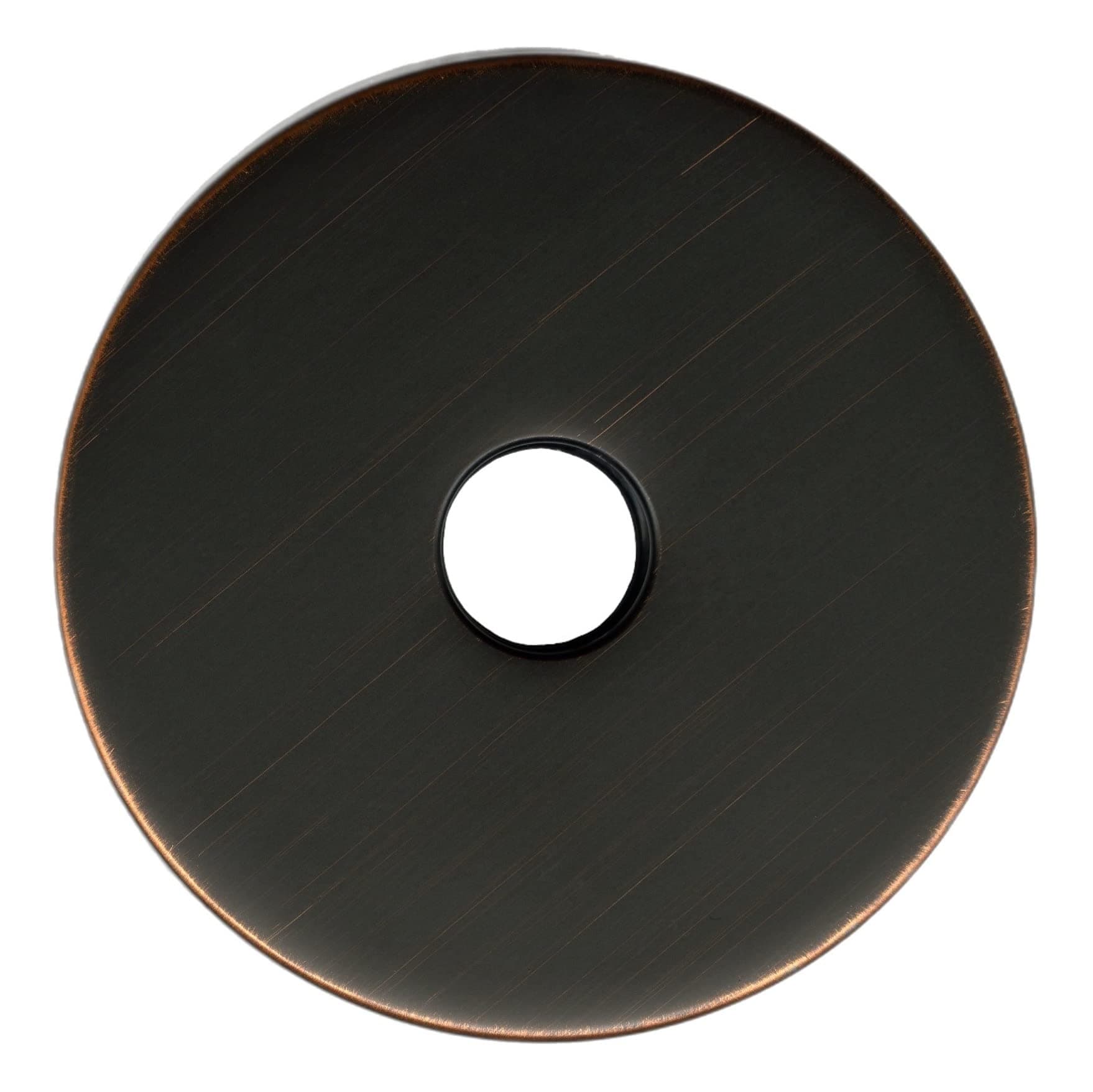 Corla 4" Modern Oversized Shower Arm Flange | Universal Replacement Escutcheon Cover Plate (Oil Rubbed Bronze)