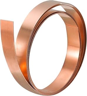 Copper Sheet Roll, Metal Foil Plate 1000mm x 10mm x 0.4mm