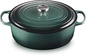 Enameled Cast Iron Signature Oval Dutch Oven, 8 qt., Artichaut