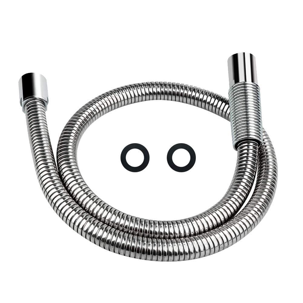 KWODE Pre-Rinse Sprayer Hose Replacement Kit for Commercial Kitchen Sink Faucet, 44” Length Stainless Commercial Dish Spray Hose Parts