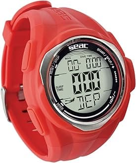Unisex's Partner, Wrist-Mount Freediving Computer, Red, Standard