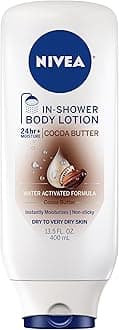 NIVEA In-Shower Cocoa Butter Body Lotion 13.5 fl oz