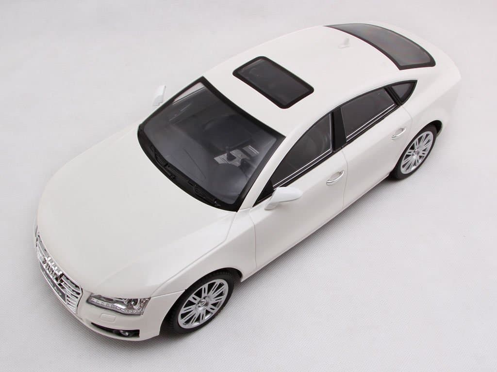 Jack Royal Plastic Audi A7 Remote Control Car Toy, White