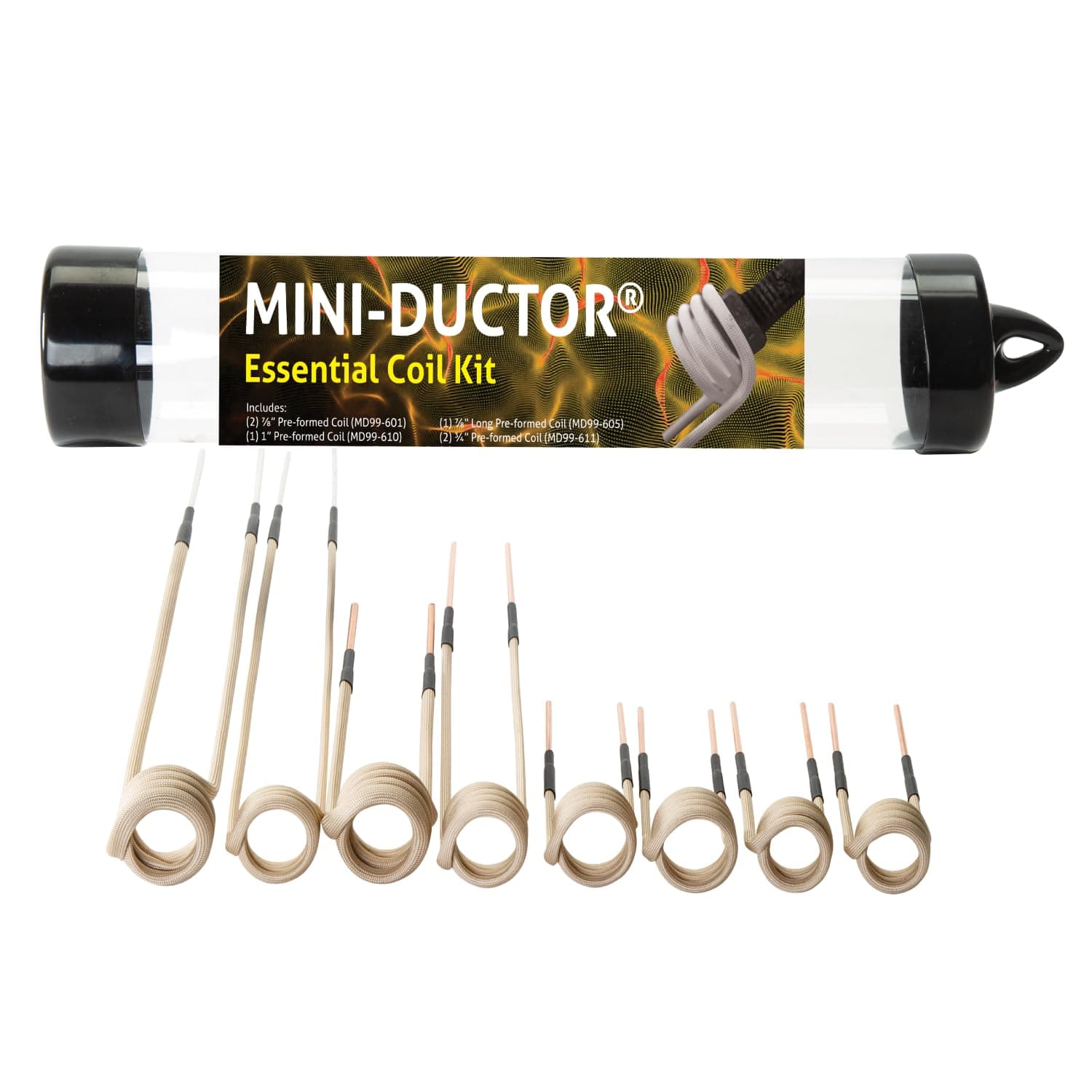 Induction Innovations MD99-660 Mini-Ductor 8-Piece Induction Essential Coil Kit, Flexible and Long-Lasting
