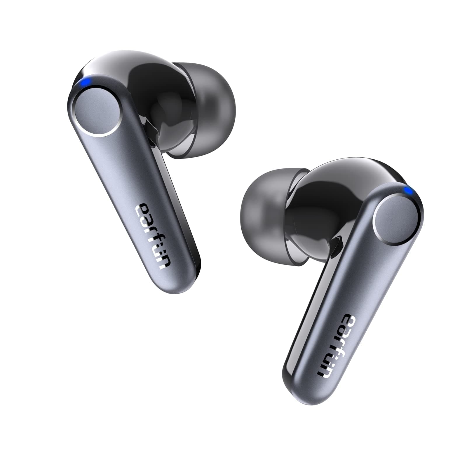 EarFun Air Pro 3 Bluetooth Earbuds, 43 dB, Hybrid Active Noise Cancellation, Wireless, HiFi Sound Qualcomm aptX, 6 CVC 8.0 Mics, 45 h Battery, App Control