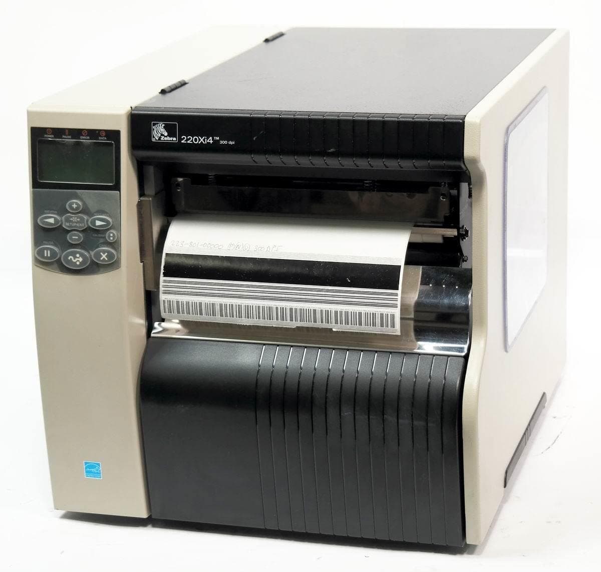 Zebra Technologies 223-801-00000 220XI4 Industrial Printer, 8" Tabletop, 300 DPI, INT Zebra Technologies net 10/100, 16MB with ZPL II and XML
