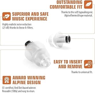 Lineair filter Earplugs