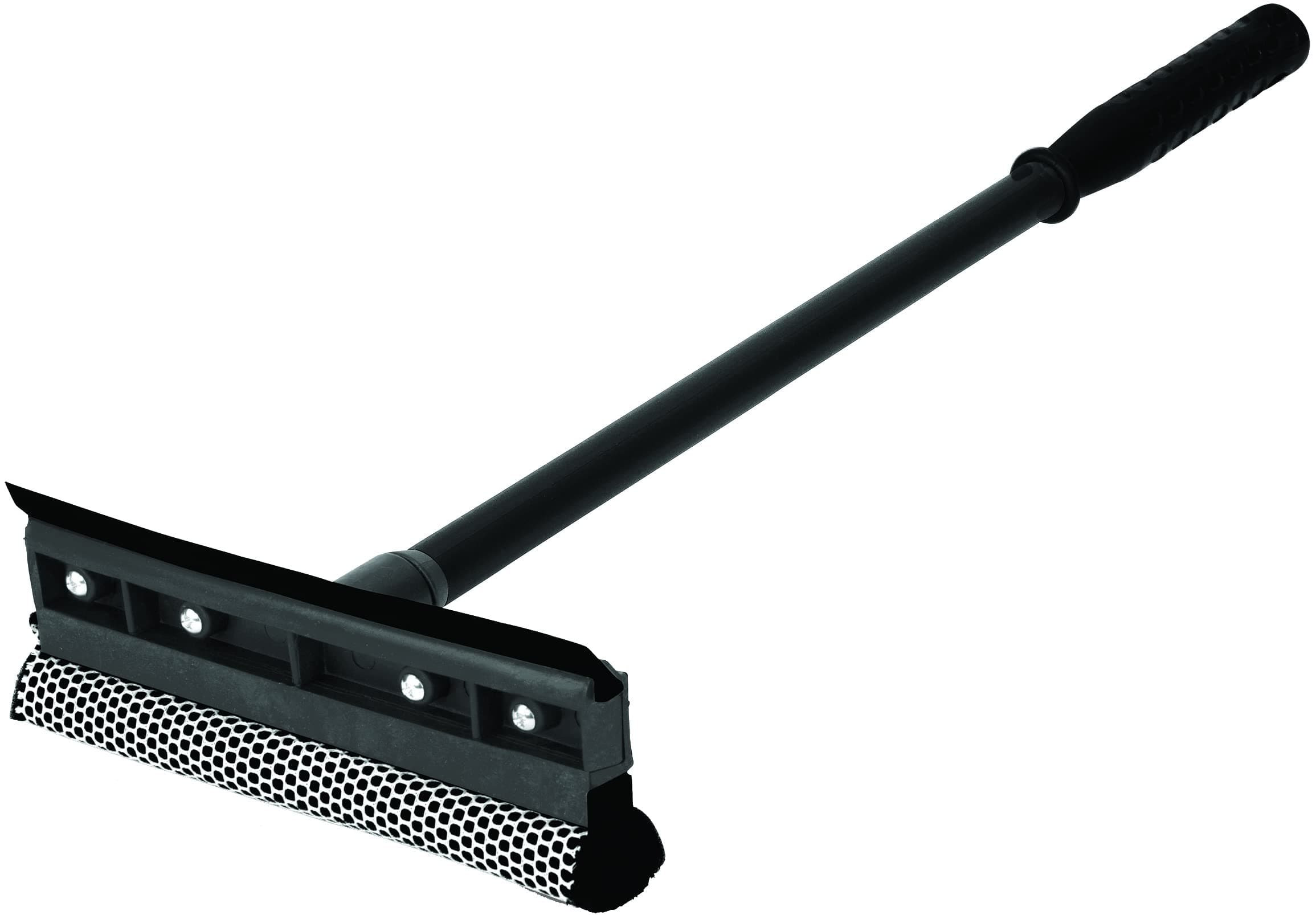 UngerProfessional Auto Window Squeegee with Mesh Scrubber, 8"