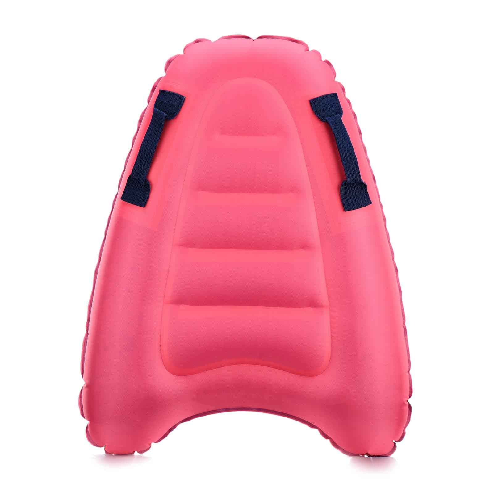 Warooma Inflatable Body Board, Portable Inflatable Float Raft Solid Color Buoy Kickboard Inflatable Sea Surfing Board With Handle Pool Float Aquaplane for Beach Swimming Pool