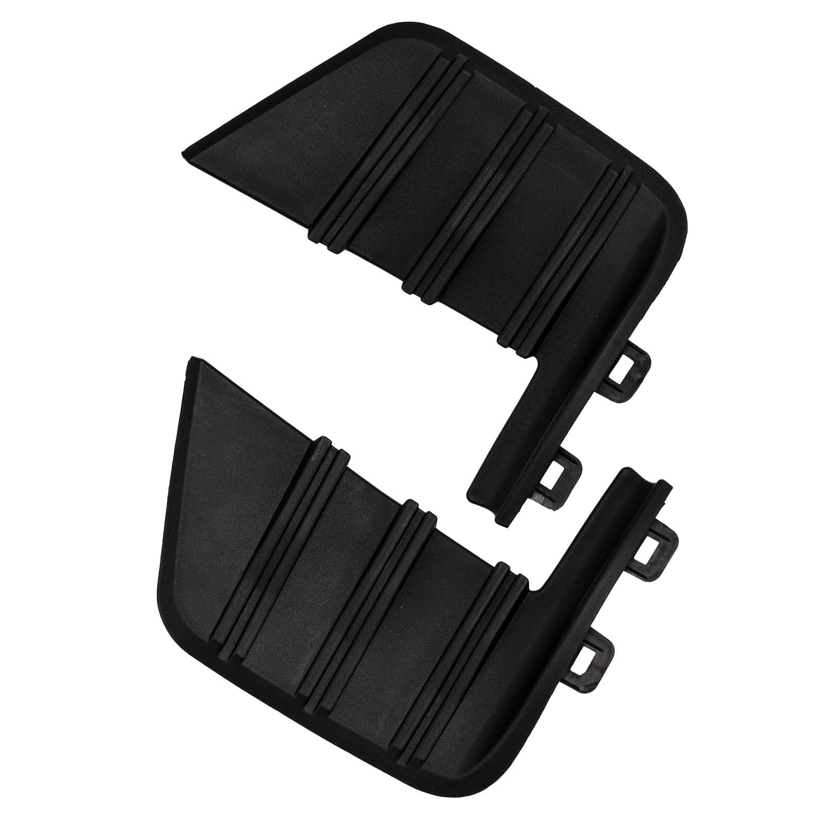 BXZ Front Bumper End Trim Insert Face Bar Trim Molding Step Pad Fit For Chevy Silverado 2019 2020 2021