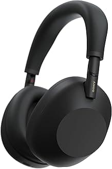 WH-1000XM6 The Best Noise Canceling Wireless Headphones, HD NC Processor QN3, 12 Microphones, Adaptive NC Optimizer, Mastered by Engineers, Studio-Quality, 30-Hour Battery, Black