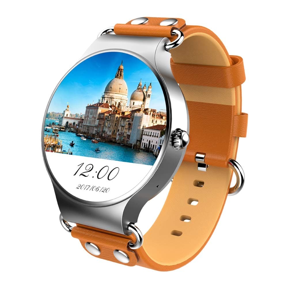 Smart Watch KW98 1.39 inch AMOLED Screen Display Bluetooth, Support Pedometer / Real-time Heart Rate Monitor / Information Pushing / GPS Navigation, Compatible with Android and iOS Phones(Black) Brand