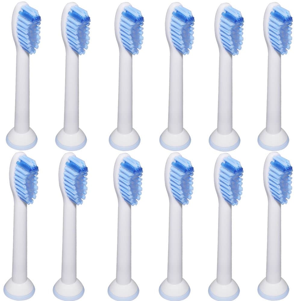ITECHNIK Toothbrush Heads Replacement for Philips Sonicare Sensitive Heads, Pack of 12