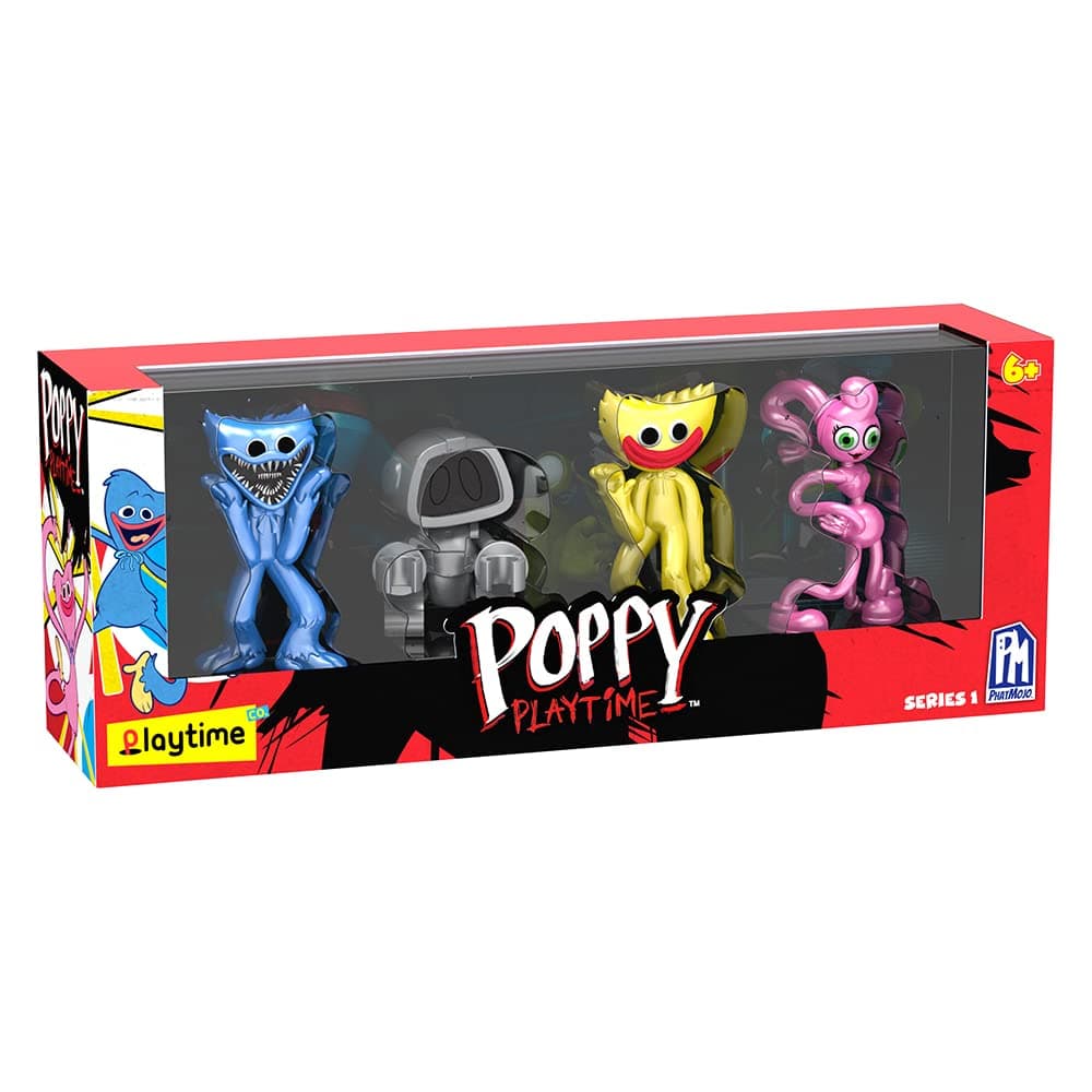 Poppy Playtime Collectable Figure 4 Pack (FP7701)