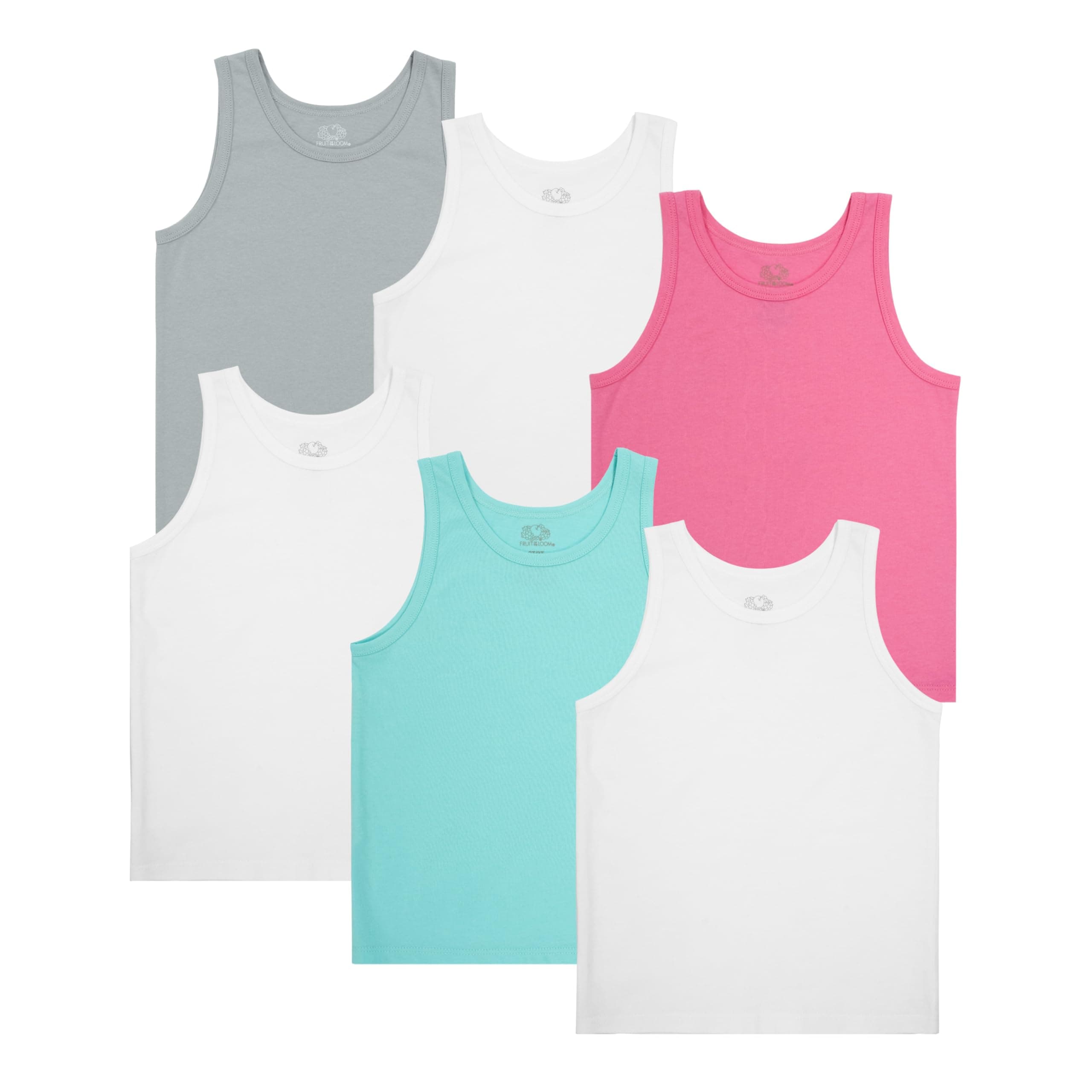 Fruit of The Loom Girls Undershirts (Camis & Tanks)