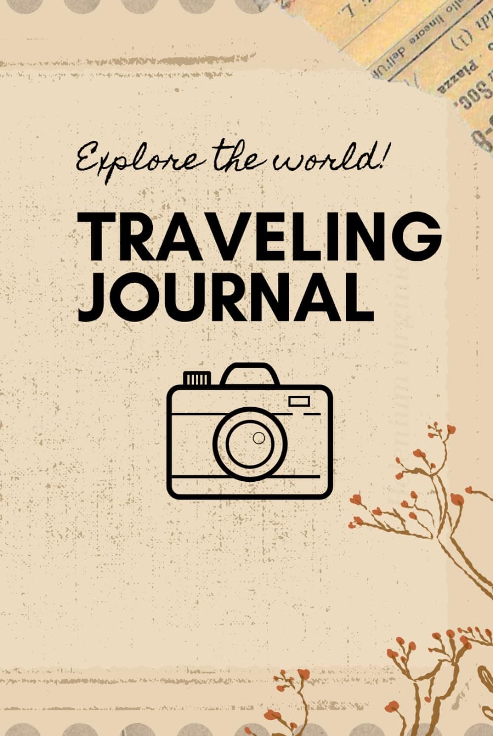 Traveling Journal - Notebook - RVB: 81 Pages / 81 Files