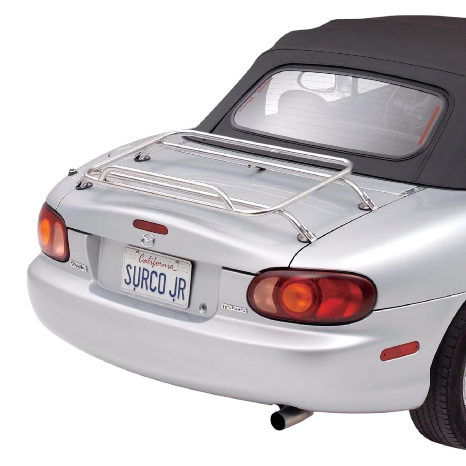 Surco DR1007 Stainless Steel Removable Deck / Trunk Rack - Compatible with 2006-15 Mazda Miata