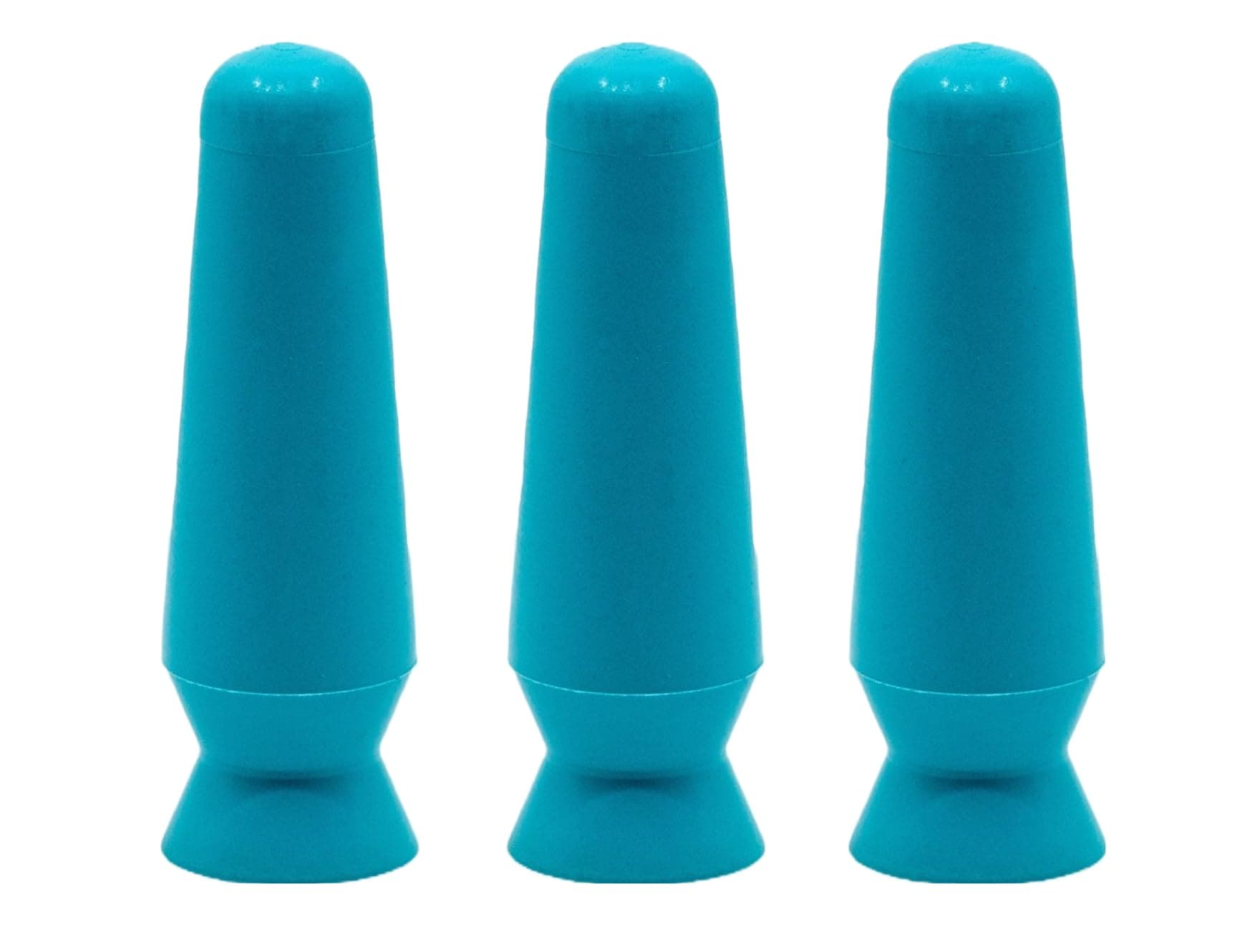 DMV Scleral Cup Large Contact Lens Handler - Inserts and Removes Scleral Contact Lenses and Prosthetic Eyes (Ventless) - Pack of 3 Colors May Vary