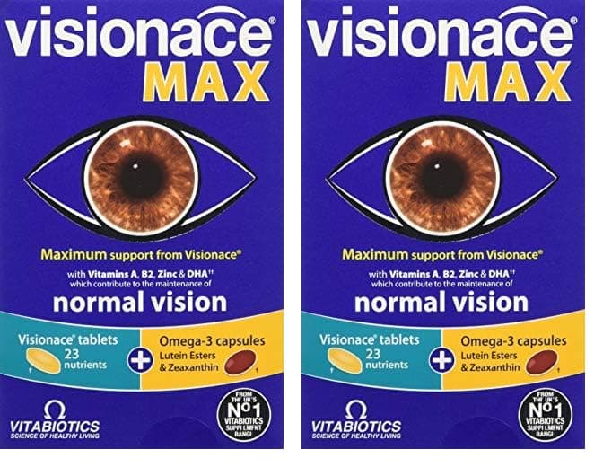 Max for Eye Care and Improved Vision, Vitabiotics, (Pack of 2)