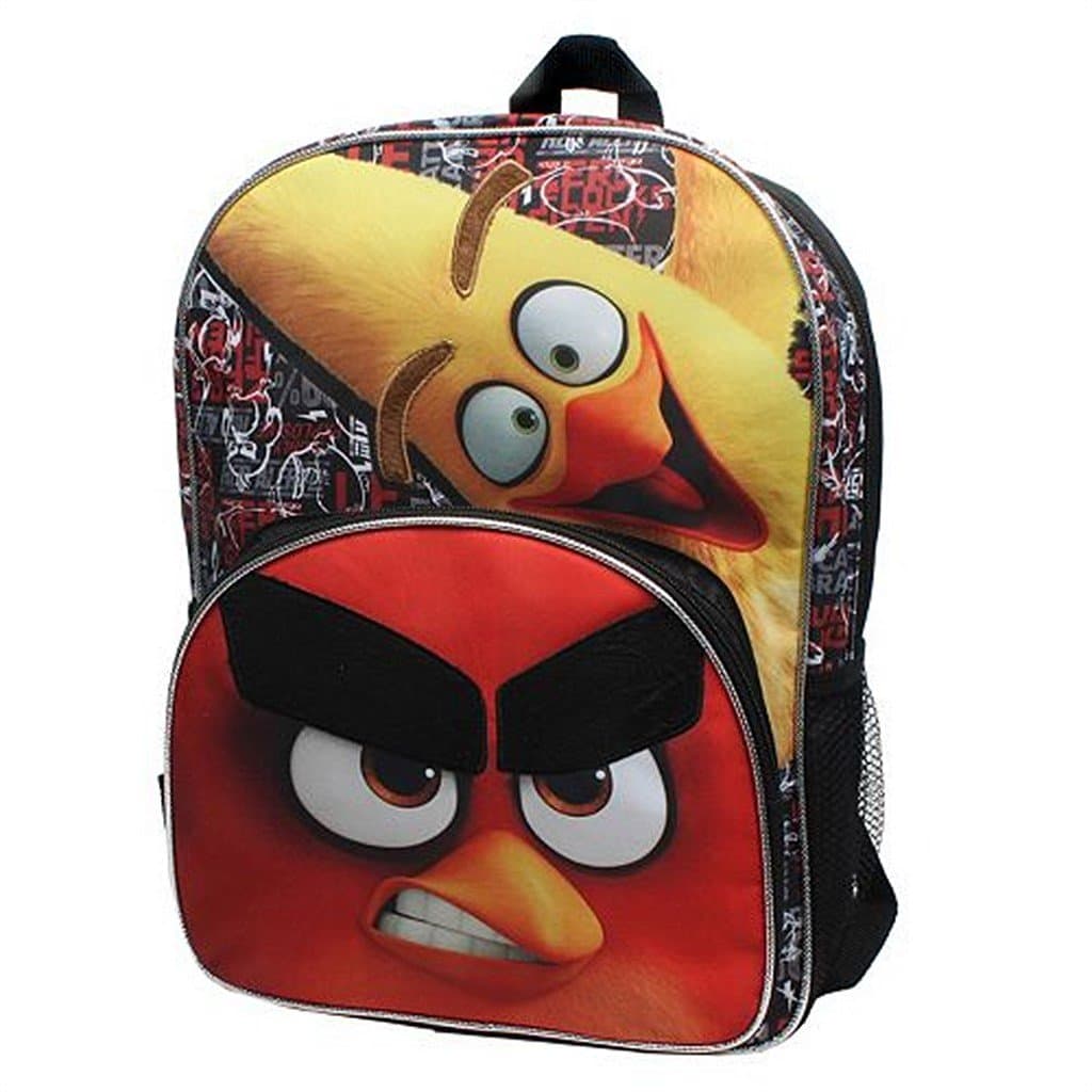 Kids Angry Birds Red & Chuck Backpack