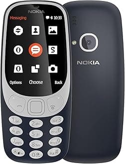 Nokia MT000735 3310 Unlocked Dual UK SIM-Free Mobile Phone - Dark Blue