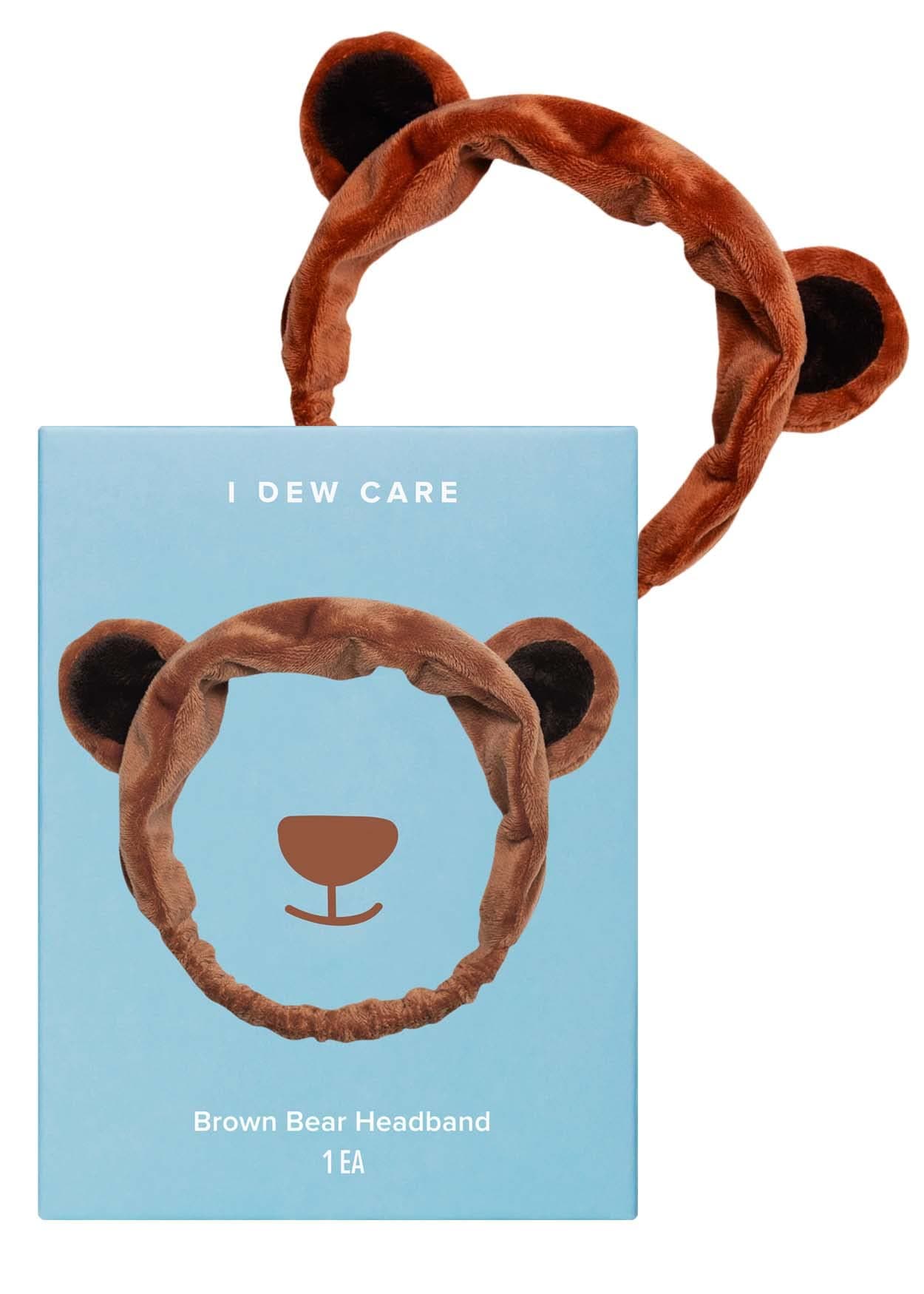 I DEW CARE Brown Bear Headband