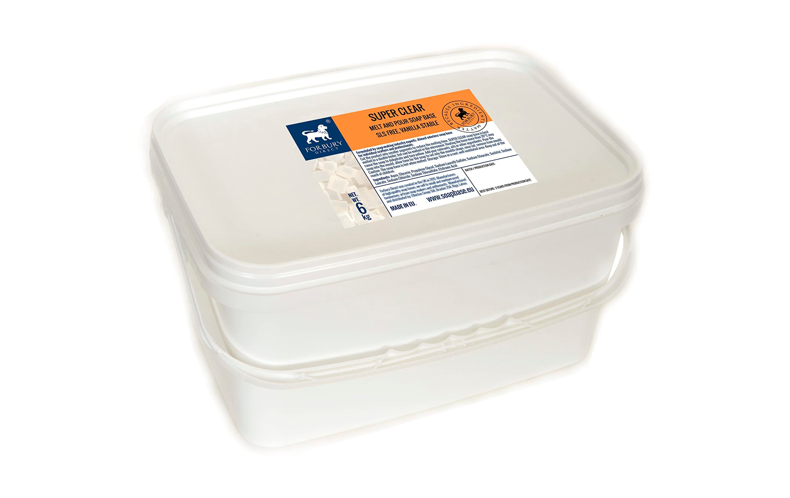6kg Soap Base Transparent Melt and Pour