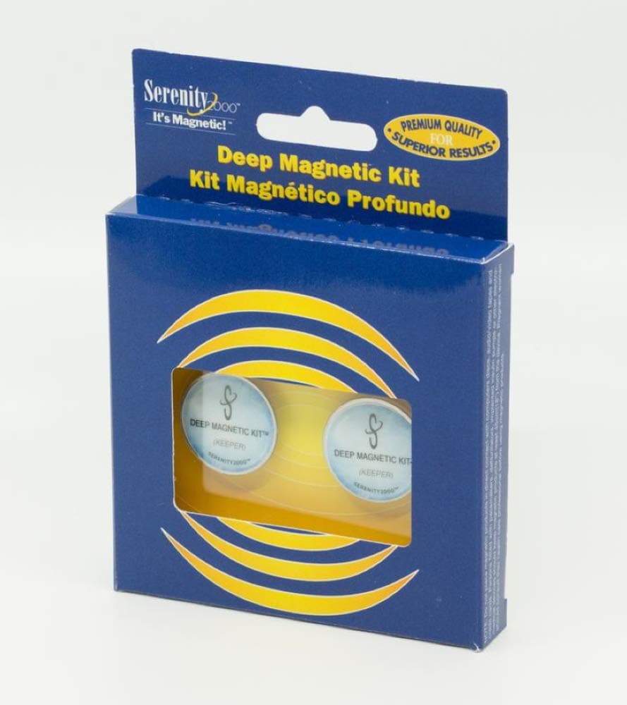 Bio Magnet Deep Therapy Magnetic Treatment 2 Magnet Set, 5000 Gauss
