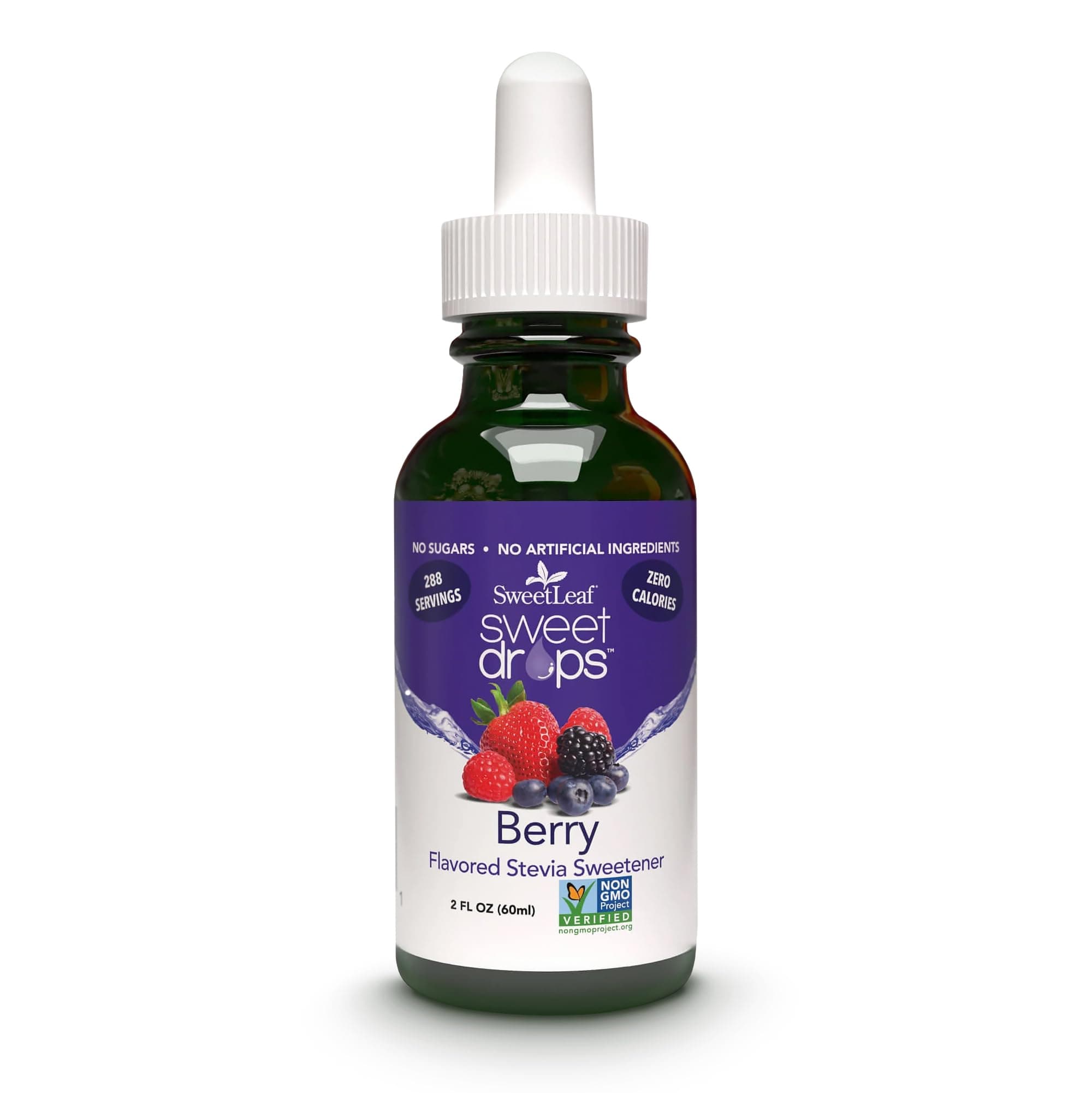 Sweet leaf stevia drops berry 2 oz