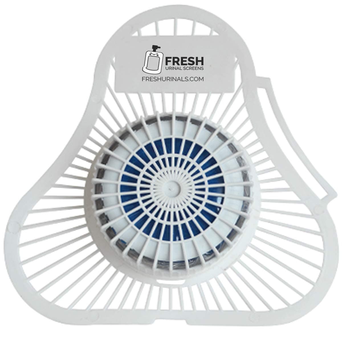 Urinal Screen Deodorizer With Block – Non-Para Cake w/Subtle Floral Fragrance For Commercial Toilets – Air Freshener Scent Ideal for Bathroom, Restroom, Office, Restaurant, School & Stadium