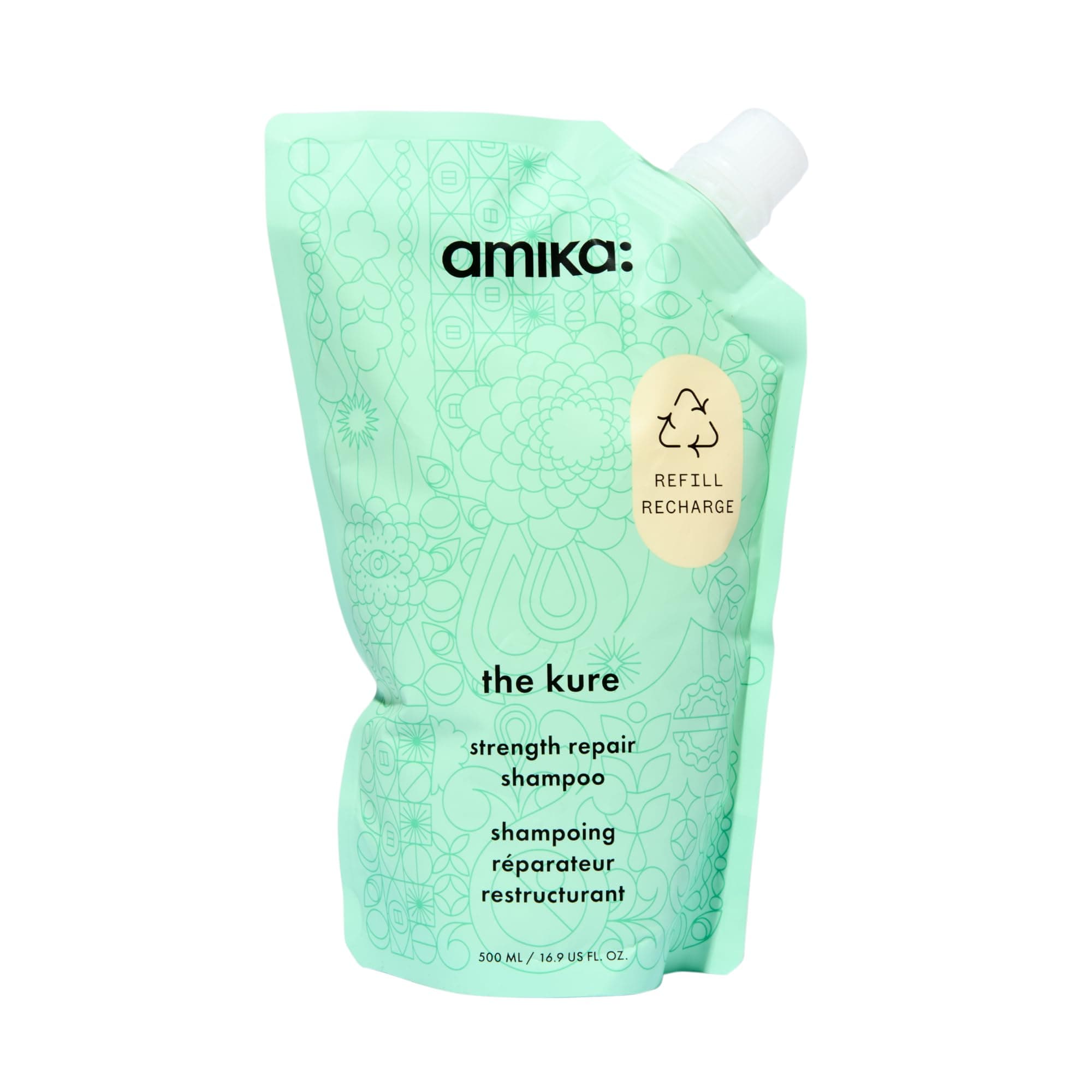amika the kure strength repair shampoo