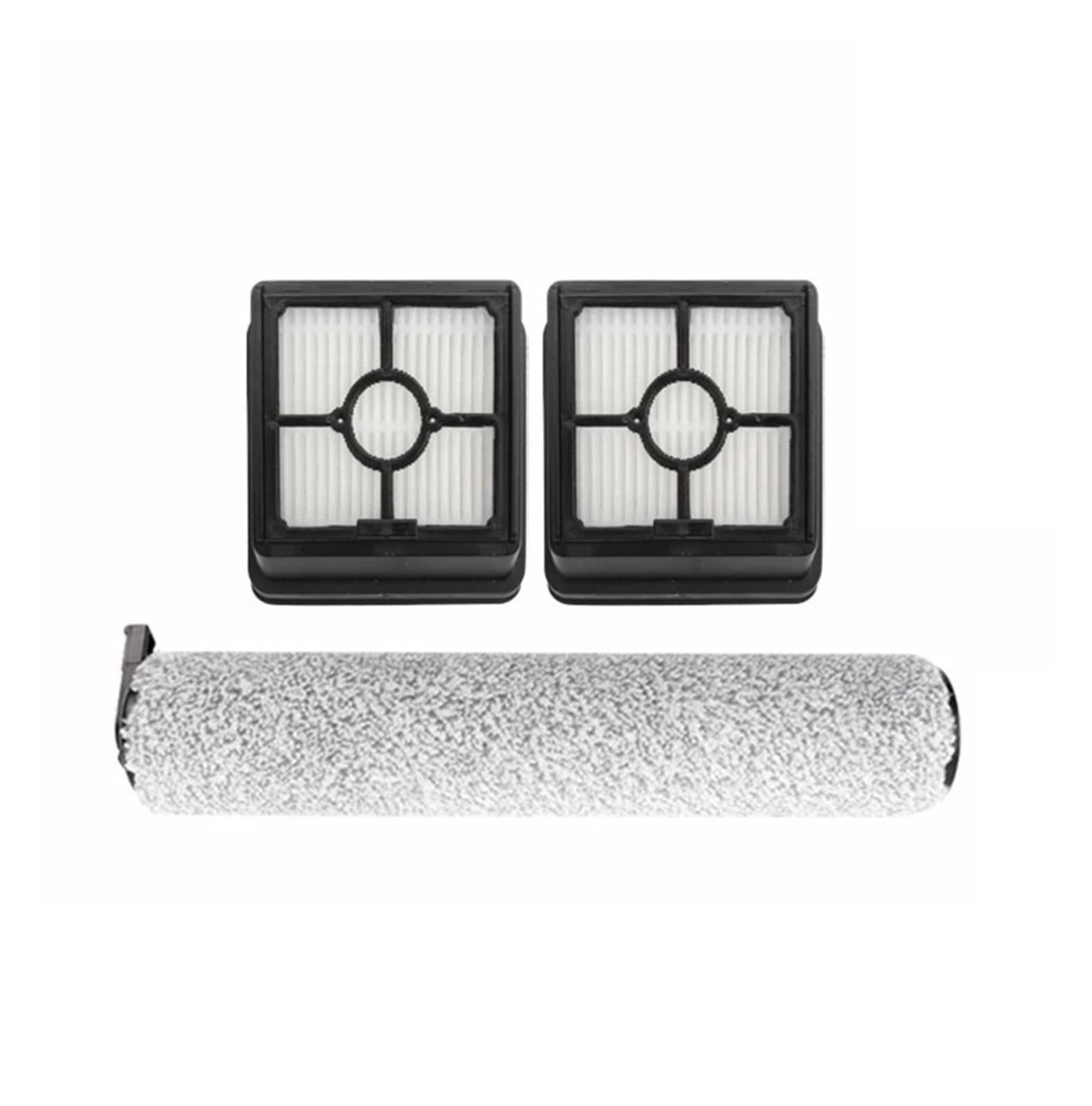 Lint Roller Brush, Hepa Filter, Compatible for Midea X6 / X8 / X9 / X9 Pro / FC9 / G3 / G4 / GX3, Floor Scrubber Accessory Spare Parts(Set 01)