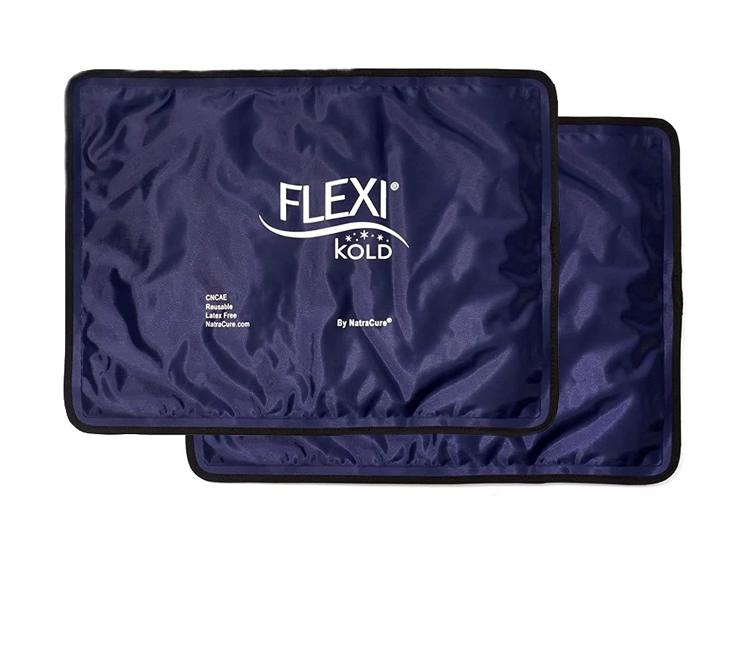 FlexiKold Ice Packs (Standard Large) - Two (2) Reusable Gel Cold Packs for First Aid, Sports Injuries, Pain Relief and Cold Therapy - (36.8 cm x 26.5 cm)